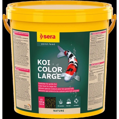 Sera Koi Color -Храна за риби Кои, за подсилване на цветовете 21 000 мл. / 5, 35кг. нето