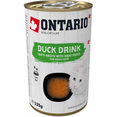 Ontario Cat Drink Duck 10 x 135 g