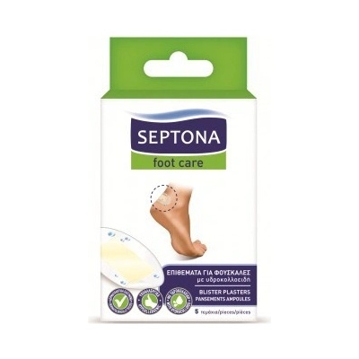 Septona Foot Care náplaste na pľuzgiere 5 ks