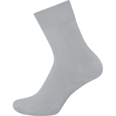 KNITVA 100% bavlněné EMIL 5 párů šedá světlá