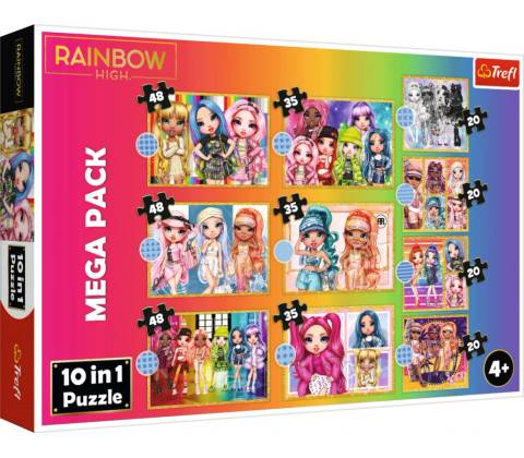 TREFL Rainbow High MEGA PACK 10v1