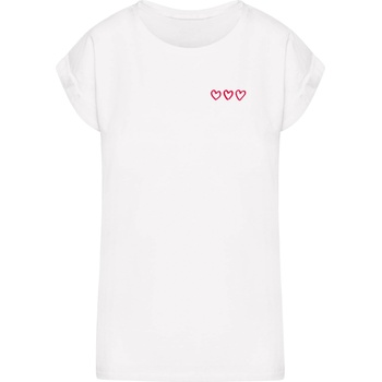 Mister Tee Тениска Three In A Row Ladies Extended Shoulder Tee white XXLUB-MST352-00220 - Камуфлаж, размер 3XL