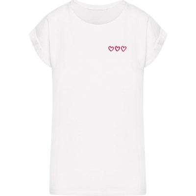 Mister Tee Тениска Three In A Row Ladies Extended Shoulder Tee white XXLUB-MST352-00220 - Камуфлаж, размер 3XL