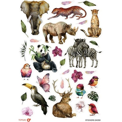 Samolepky Animals Topgal STICKERS – Zbozi.Blesk.cz