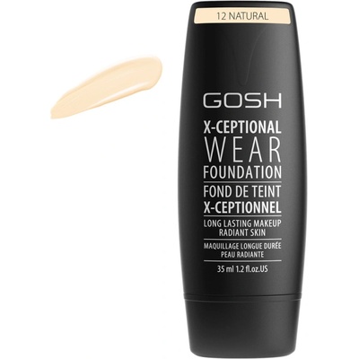 Gosh X-Ceptional Wear Foundation 12 natural 35ml фон дьо тен дълготраен