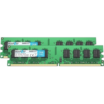 Brainzap DDR2 4GB 667MHz CL5 (2x2GB) PC2-5300U
