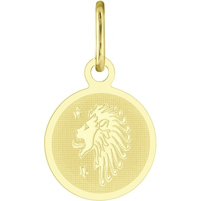 Gemmax Zlatý přívěsek Lev měsíční znamení GUPYN 35851