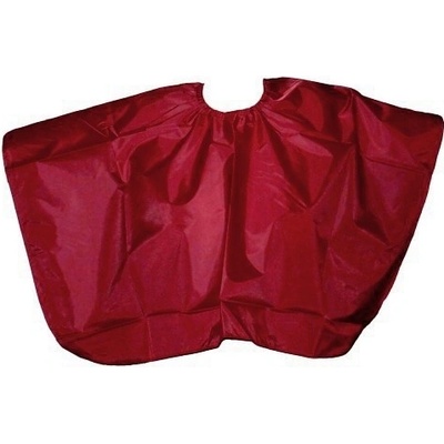 Salon komplet Kadeřnická střihací pláštěnka krátká vínová