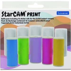 Lexibook Комплект ролки Lexibook - StarCAM Print DJ15 /DJ160, 10 броя (DJ150A) - ozone