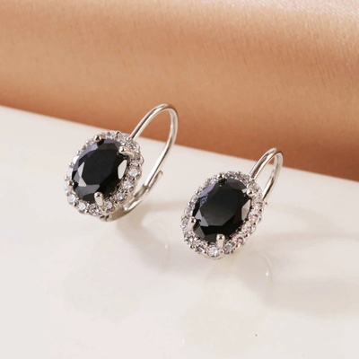 Jan Kos jewellery stříbrné náušnice MHT-2502/SB00