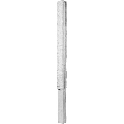DITON Plotový systém NOVÁ TRÓJA Velikost: 15 x 15 x 400, Varianta: Nová Trója - sloupek 310 průběžný přírodní, Povrch: natur, reliéfní