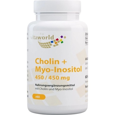 vitaworld Cholin + Myo-inositol 450 mg [60 капсули]