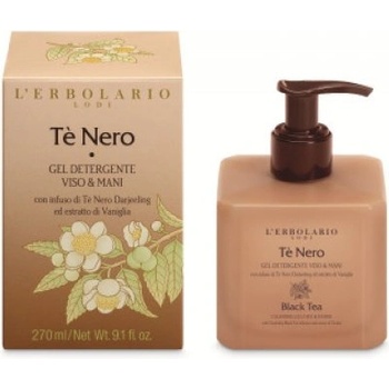 L'Erbolario Black Tea - Почистващ гел за лице и ръце 270 мл