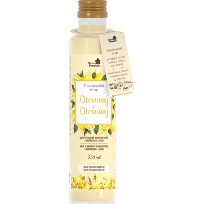 Naturprodukt Sirup Citrónový 250 ml