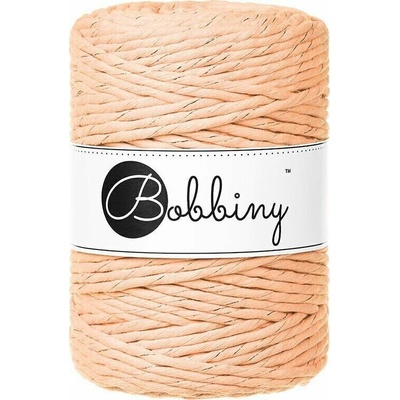 Bobbiny Macrame Cord 5 mm 100 m Unicolor Peach Fuzz Šňůra