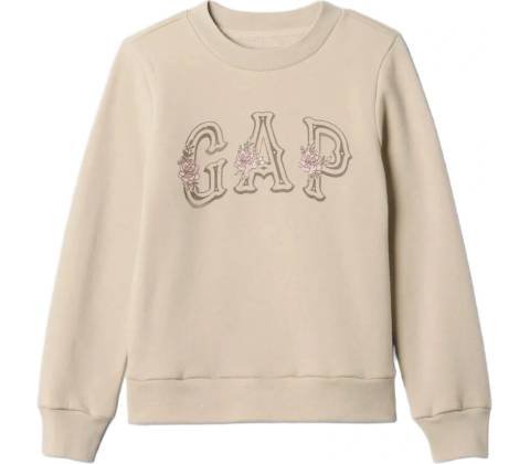 GAP Logo Crew hnedá