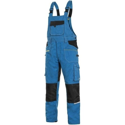 CXS Stretch zahradníky 170-176cm pánské středně modrá-černá