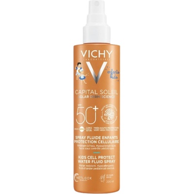 Vichy Capital Soleil Слънцезащитен спрей за деца, SPF50+, 200 ml