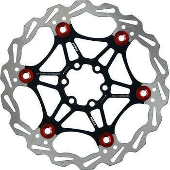 Max1 Alux 6 děr 180 mm černá