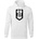 DRAGOWA мъжки суитшърт с качулка Army Boy, бял, 320г/м2 (5773)