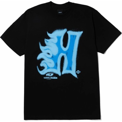 HUF HEATWAVE t-shirt BLACK