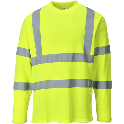 Portwest HI-VIS S278 Reflexné funkčné tričko dl. rukáv HV žltá L