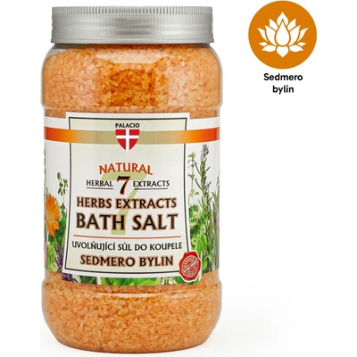 Palacio sůl do koupele Sedmero bylin 900 g