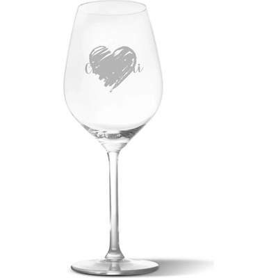 Sablio Pohár na víno Chýbaš mi 2 490 ml