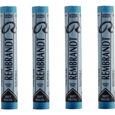Rembrandt Soft Pastel Комплект сухи пастели Phthalo Blue 7 4 бр (31995707-REMBRANDT4)