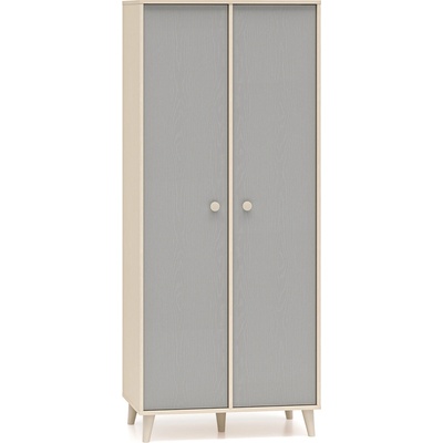 Wilsondo Mevel 80 x 190 x 51 cm sivý