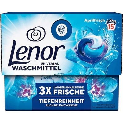 Lenor Universal Waschmittel Aprilfrisch kapsle 15 PD 301,5 g