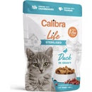 Kapsičky pre mačky Calibra Cat Life Sterilised Duck in gravy 85 g