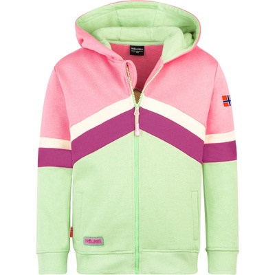 TROLLKIDS Детско яке за тренировка Trollkids Girl's Flekkefjord Jacket Training jacket - Candy Pink / Fresh Berry - размер 152 (EU) (704-5510-0517)