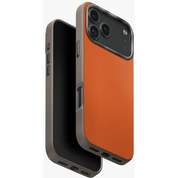 Uniq Калъф Uniq Lyden DS за iPhone 17 Pro Max Magclick Charging - оранжево-сив (8886463694657)