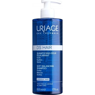 Uriage DS Hair Soft Balancing Shampoo 500 ml