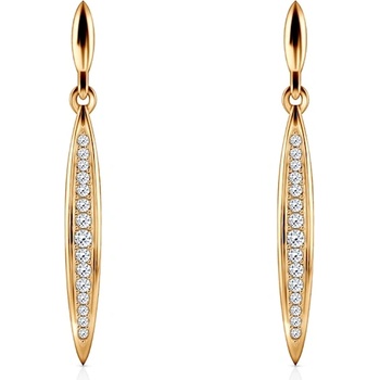 SAVICKI обеци: жълто злато. диаманти