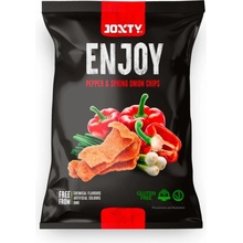 JOXTY ENJOY CHIPS Chipsy bramborové s červenou paprikou a jarní cibulkou 40 g