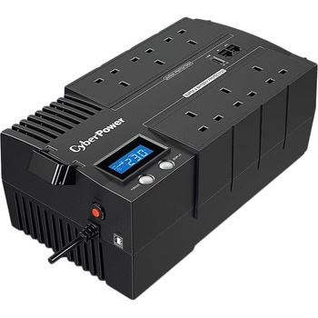 CyberPower UPS AVR 1000VA/600W, Line-Interactive, LCD display, 8x Schuko, Runtime at 90W ( min ): 42; BR1000ELCD (BR1000ELCD)