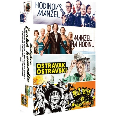 Hodinovy manžel Manžel na hodinu Ostravak Ostravski Muzzikanti 4DVD