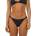 SALTY CREW Seafarer solids midi bikini bottom - Black (Black)