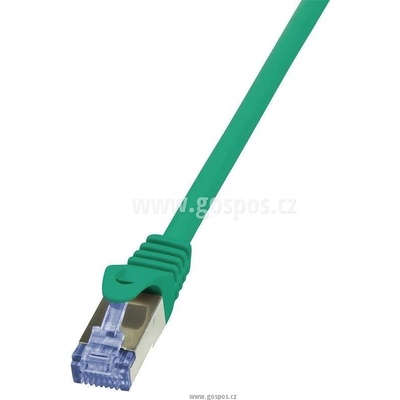 Logilink CQ3065S Patch Cat.6A 10G S/FTP PIMF, 3m, zelený