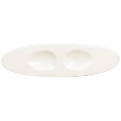 RAK Porcelain Picked talíř na servírovací lžíce 25 × 7 cm, bílý