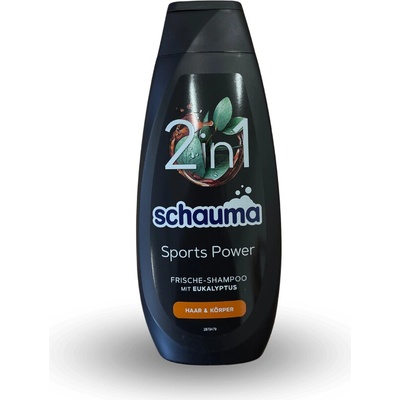 Schauma Men Sports posilňujúci šampón na vlásie 400 ml