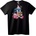 NOONEBRAND Тениска Прошнат Sonic Празник - XS, Black