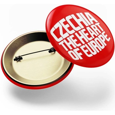 CZECHMANIA Placka CZECHIA červená