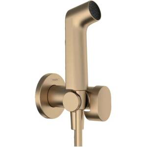 Hansgrohe S EcoSmart 1-струен бидетен хигиеничен душ, четкан бронз (29232140)