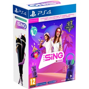 PLAION Let's Sing 2025 [Double Mic Bundle] (PS4)