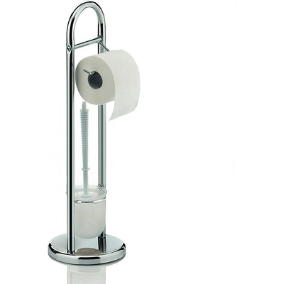 Kela Комплект kela fabio от стойка за тоалетна хартия и четка за тоалетна - хромиран (kela 18002)