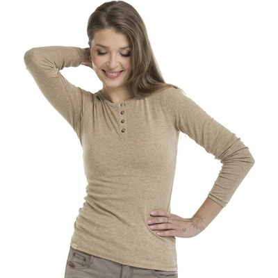 BUSHMAN Dámske tričko KOREY hnedá