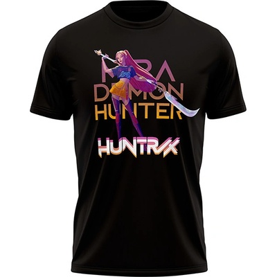 K-Pop Demon Hunters dětské tričko Mira černá – Zboží Dáma